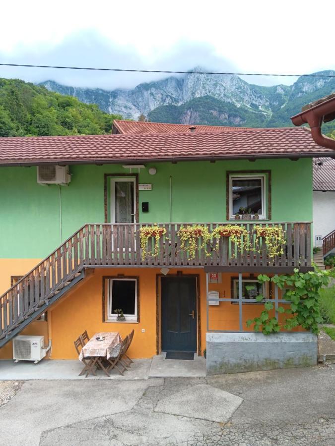 Apartma Metija Кобарид Екстериор снимка