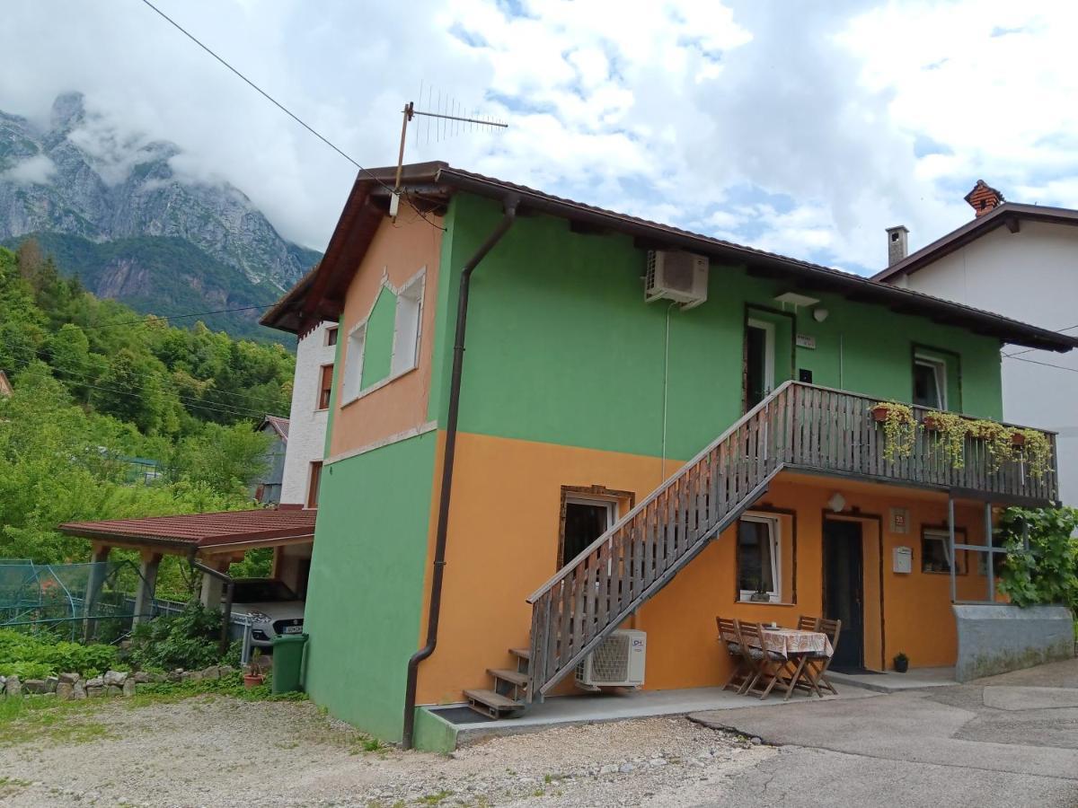 Apartma Metija Кобарид Екстериор снимка